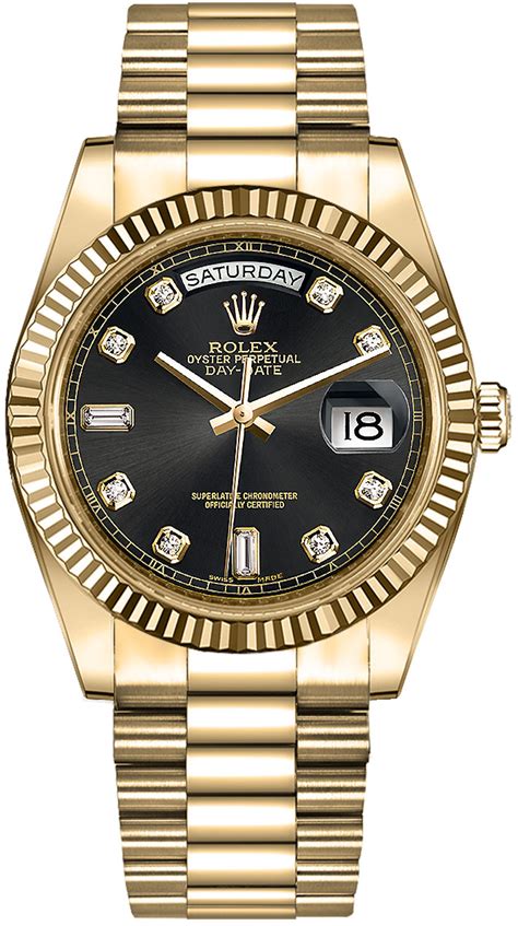 rolex gold schwarzes zifferblatt - Rolex Zifferblatt Dial Datejust 36 Herren Vintage Schwarz.